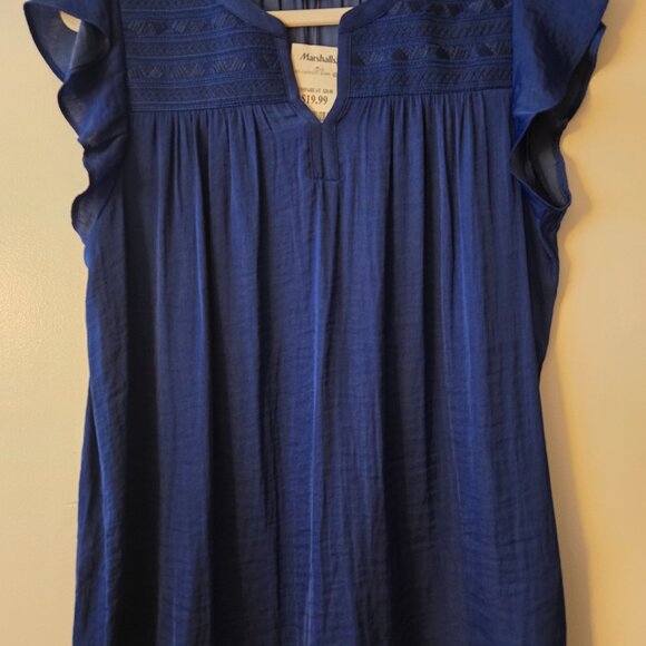 Rachel Zoe Blouse with Linen Shorts set - NWT - Picture 2 of 13